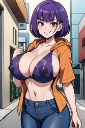 1girls ai_generated big big_breasts female female_only kenny_mccormick kenny_mccormick_(panderverse) panderverse rule_63 solo solo_female solo_focus south_park south_park:_joining_the_panderverse stable_diffusion