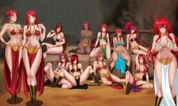 12girls 6+girls abs adapted_costume adult age_difference amaru amenoosa bedroom belly_dancer belly_dancer_outfit big_breasts bikini bikini_top boots breast_grab breasts cleavage cosplay costume crossover dark-skinned_female dark_skin erza_scarlet fairy_tail female female_only fit_female fuuka_(naruto) grabbing_breasts grabbing_own_breast harem harem_girl harem_outfit high_resolution high_school_dxd holding_breast hourglass_figure karui kneeling light-skinned_female light_skin loincloth looking_at_viewer mature mature_female mei_terumi midriff milf multiple_girls muscular muscular_female naruto naruto_(series) naruto_shippuden older_female ponytail red_hair revealing_clothes rias_gremory saara sex_slave shiny_skin sitting skirt slave slave_bikini slave_collar slave_leia_(cosplay) slave_outfit slavegirl slutty_outfit smile spread_legs standing star_wars succubus take_your_pick tayuya teenager tengen_toppa_gurren_lagann thick thick_thighs thighs uzumaki_karin uzumaki_kushina uzumaki_mito voluptuous voluptuous_female yoko_littner younger_female