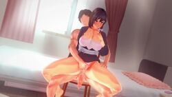 1boy 1girls 3d animated faceless_male fingering half-dressed hongcha03 koikatsu male mp4 naked nipples_visible_through_clothing nude nude_male renko_usami short_playtime sound spidey-dude squirting tagme touhou video