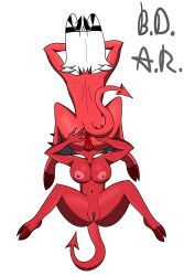 2demons absurd_res anus areola ass b.d.a.r. balls breasts demon demon_boy demon_girl demon_horns demon_tail demons duo female genitals helluva_boss hi_res humanoid imp male male/female millie_(helluva_boss) moxxie_(helluva_boss) nipples not_furry nude oral oral_penetration penetration pussy rear_view