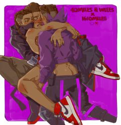 gay gay_domination gay_sex marvel miles_morales miles_morales_(earth_42) miles_morales_(spider-verse) threesome