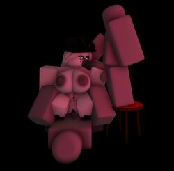 1girls 2boys 3d balls breasts female male nipples parr34ot penis pussy roblox robloxian source_request tagme threesome