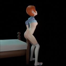 3d anal anal_insertion animated bed bed_post ben_10 flat_chest gmgkaiser gwen_tennyson masturbation no_sound object_insertion redhead riding short_hair short_playtime tagme video young