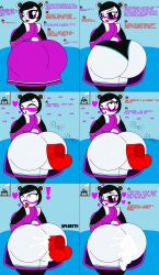 ahe_gao anthro ass_in_dress blush comic cum cum_inside dialogue english_text female female_protagonist freedom_planet freedom_planet_2 heart-shaped_pupils male mike437 neera_li oc panda spying