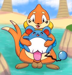 balls beach blue_body blue_fur blush buizel duo female female_penetrated feral feral_on_feral feral_penetrated feral_penetrating feral_penetrating_feral fleshlight_position fur generation_2_pokemon generation_4_pokemon genitals hi_res holding_partner male male/female male_penetrating male_penetrating_female marill mincheeto nintendo orange_body orange_fur partially_submerged penetration penile penile_penetration penis penis_in_pussy pokemon pokemon_(species) seaside sex size_difference tapering_penis vaginal_penetration vaginal_penetration water