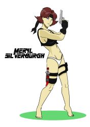 gun meryl_silverburgh metal_gear metal_gear_solid tagme tagme_(artist)