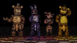 bear big_balls big_penis bonnie_(fnaf) dick five_nights_at_freddy's fnaf fox foxy_(fnaf) freddy_(fnaf) gay golden_freddy golden_freddy_(fnaf) hyper hyper_balls hyper_genitalia hyper_penis ingame_model penis rabbit richardbunbon small_penis tagme withered_bonnie withered_foxy withered_freddy