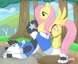 fluttershy_(mlp) friendship_is_magic furry furry_only malesub my_little_pony smooth_skin tagme wintersnowolf