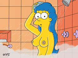 female female_only hair_down human long_hair marge_simpson solo tagme the_simpsons wvs