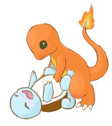 charmander fire nintendo pokémon_(species) pokemon pokemon_rgby squirtle tagme tail tail_fire