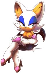 1girls anthro areolae bat blush boots breasts clothing female furry furry_female gloves large_breasts looking_at_viewer nancher nipples rouge_the_bat sega smile smug smug_face solo solo_female sonic_(series) sonic_the_hedgehog_(series) teenage_girl teenager topless undressing wings