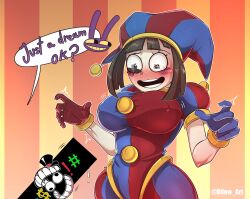 jax (the amazing digital circus) from glitch productions by dilow