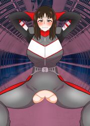 creople cutout large_breasts mostly_clothed ryo_yumimura thick_thighs ubikitas ultraman_(franchise)