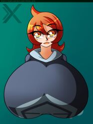 arezu_(pokemon) big_breasts clothed d-xross female female_only huge_breasts nintendo pokemon