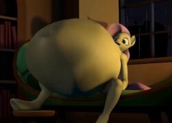 animated anthro belly big_belly blueblaze95 breasts digestion digestion_noises fatal_vore fluttershy_(mlp) loop looping_animation mp4 my_little_pony rumbling_stomach sound stomach_noises struggling tagme video vore yellow_body