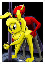 bilsy cum jazz_jackrabbit jazz_jackrabbit_(series) lori_jackrabbit male tagme