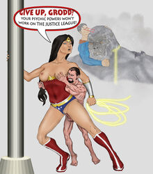 1boy1girl 1girls 3boys breast_grab clark_kent dc_comics diana_prince dr._psycho edgar_cizko gorilla gorilla_grodd interspecies justice_league kryptonian mind_control primate superman superman_(series) white_rune wonder_woman wonder_woman_(series)