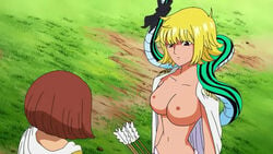 arrows destinationchaos female female_only kuja_tribe marguerite nerine_(one_piece) nude nude_filter one_piece snake