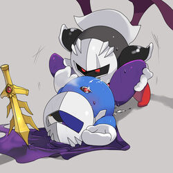 dark_meta_knight galaxia_(kirby) kirby_(series) meta_knight tagme