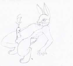 anthro balls cum ejaculation erection furry glans hazel_(watership_down) male male_only mouth_open nude orgasm penis rascalraccoon solo tagme tail watership_down