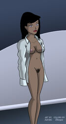 bottomless breasts clothing dc_comics dcau female female_only front_view human juvmc lois_lane lois_lane_(dcau) open_clothing sharpie_(artist) solo standing superman:_the_animated_series superman_(series) tagme