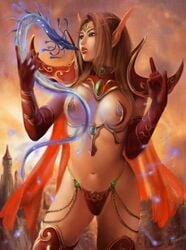 blood_elf breasts female long_ears very_long_ears warcraft world_of_warcraft