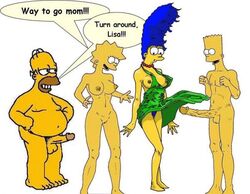 bad_quality bart_simpson female homer_simpson human incest lisa_simpson male marge_simpson straight tagme the_simpsons yellow_body