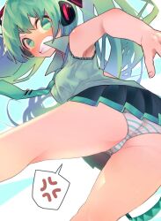hatsune miku from vocaloid