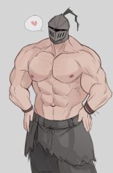 bara duncan_(schlindwein) helmet male male_only muscles muscular schlindwein shirtless solo solo_male