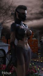 call_of_duty daz3d daz_studio female_only frkbux halloween warzone witch wraith_(cod)