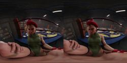 1boy 1girls 3d animated blender boxing_ring british_female cammy_white clothed_female clothed_female_nude_male female leg_over_shoulder light-skinned_female light-skinned_male male_pov nude_male partial_male pov pov_eye_contact project_vega pussy sex sound stereogram street_fighter street_fighter_6 tagme vaginal vaginal_penetration vaginal_sex video vr vr_media