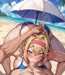 1boy 1girls 2d abs ai_generated alice_margatroid alternate_version_available ass ass_cheeks ass_cleavage bare_shoulders beach belly belly_button bending_forward bending_over bent_over big_ass big_breasts big_penis bikini blonde_hair blowjob blue_bikini blue_eyes blush braid breasts busty cock_hungry curvaceous dat_ass fellatio female forced forced_blowjob forced_fellatio forced_oral forcing_on_dick hair_grab hair_ornament hands_on_hip head_grab hips hourglass_figure leaning leaning_forward legs looking_at_viewer lying no_consent oral oral_sex outdoors penis pov rape reverse_forced_blowjob reverse_forced_fellatio reverse_forced_oral reverse_rape saliva shiny_skin short_hair sloppy sloppy_blowjob sloppy_fellatio sloppy_oral smakiel source sucking_penis sweat thick_ass thick_hips thick_legs thick_thighs thighs touhou tummy umbrella visible_ear visible_ears wet without_consent