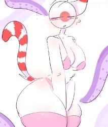 before_rape before_sex cat_ears cat_tail catgirl countryhumans countryhumans_girl japan_(countryhumans) kak0yt0_chel moments_before_disaster solo tentacle