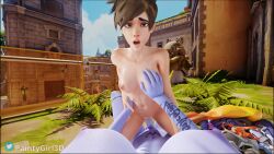 tracer from overwatch by paintygirl3d