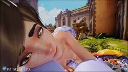 tracer from overwatch by paintygirl3d