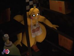 1boy 1girls 3d 3d_animation 720p animated animatronic areolae bib big_ass big_breasts breasts breasts_bigger_than_head eyebrows eyelashes female female_only feversfm five_nights_at_freddy's five_nights_at_freddy's_2 furry gigantic_breasts huge_ass huge_breasts huge_toy_chica hyper_breasts joints nipples nude orange_nipples robot robot_girl sharp_teeth shorter_than_10_seconds solo solo_female solo_focus sound tagme thick_thighs thighs toy_chica_(fnaf) video white_eyes wide_hips yellow_body yellow_skin