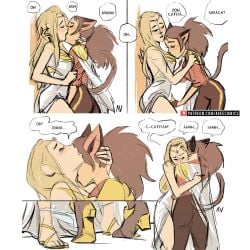 adora aveecomics catra comic fingering kissing masters_of_the_universe nekogirl she-ra_and_the_princesses_of_power yuri