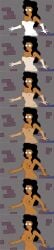 background_character bardock510 dark-skinned_female gloves invisible_clothes latina milf the_mask_of_zorro the_simpsons undressing white_dress white_gloves