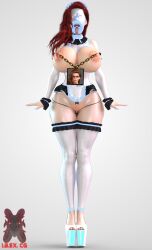 3d big_ass big_breasts big_butt bimbo body_modification female high_heels hypnosis ibex-cg mind_break mind_control mymaid_(ibex) oc original original_character slave slutty_outfit