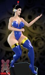 1girls 3d big_ass big_breasts big_butt bimbo body_modification chun-li female female_only fembot_(ibex) high_heels hypnosis ibex-cg mind_break mind_control slave slutty_outfit solo street_fighter street_fighter_6 street_fighter_v