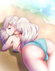 ann_takamaki ass ass_focus atlus female female_only persona persona_5 sideboob solo tagme tea_(artist)