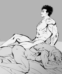 2boys after_sex gay jojo's_bizarre_adventure male male/male male_only meonji nude_male on_bed phantom_blood robert_edward_o_speedwagon william_antonio_zeppeli yaoi