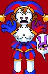2023 2d 2d_(artwork) 2d_artwork breasts female female_focus female_only glitch_productions gooseworx jax_(the_amazing_digital_circus) nipples pomni pomni_(the_amazing_digital_circus) the_amazing_digital_circus
