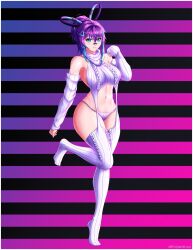 blue_eyes breasts female female_only just-bi-you melody_(projektmelody) projektmelody purple_hair sweater_dress thick_thighs virgin_destroyer_sweater virgin_killer_sweater virtual_youtuber vshojo vtuber