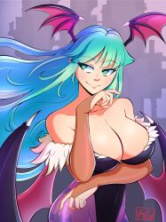 morrigan aensland from darkstalkers by michellehemora