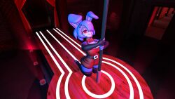 bonfie bonfie_(cryptia) bonnie_(cally3d) bonnie_(fnaf) fap_nights_at_frenni's five_nights_at_freddy's fredina's_nightclub nightclub pole_dancing