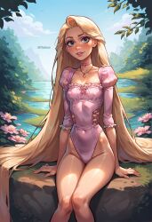 rapunzel from disney by thekexo