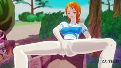 1girls 3d animated ass boots dancing female female_focus gaimon island long_video longer_than_5_minutes male masturbating masturbation monkey_d_luffy multiple_boys nami nami_(one_piece) one_piece orange_hair pre-timeskip raftellx roronoa_zoro self_upload short_hair sound tagme video voyeur voyeurism