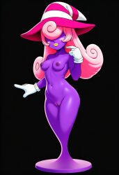 3d 3d_(artwork) ai ai_art ai_generated nintendo novelai vivian_(paper_mario)