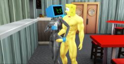 3d female freakybob_pisspants humanoid karen_plankton pof3445 robot robot_girl robot_humanoid screen_face sea_sponge sims4 spongebob_squarepants spongebob_squarepants_(character) spongebob_squarepants_(series) tv tv_head